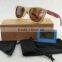 Skateboard sunglasses wooden glasses sun bamboo eyeglasses