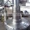 large diameter shaft head for paper machine roll