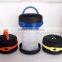 Tensile LED camping light with telescopic camping lamp