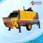 Diesel engine hydraulic trailer concrete pump with 60m3/h capacity