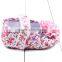 hot sale pink/red cute flower sandals shoes cotton baby shoes baby toddler shoes                        
                                                Quality Choice