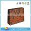 New Design Fashion brown paper bag/paper shopping bag/kraft paper bag