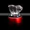 Hot sale chinese zodiac pig crystal material for home decoration