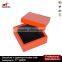 Luxury velvet handmade jewelry box with custom logo