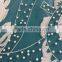 HAND EMBROIDERY FABRIC WITH ACC FOR BRIDAL AND DRESS