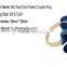 Yellow Gold Flower Cubic Zirconia Rings For Women Size 6,7,8,9 Female Gold Plated Ring Jewelry