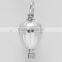 3 dimensional hot air balloon charms for bracelet alloy charms and pendants
