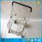 ISO guangzhou manufacturer shopping trolley folding shopping cart 4 wheel