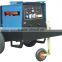 Trailer portable Chinese diesel powered +weichai WP2 engine welder generator
