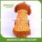 Green pet dog T-shirt dog clothes with foot printing