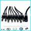 CE certified security camera system 8 way dc power splitter cable