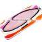 china factory design stripe female washing bag/toiletry bag with rainbow for summer