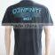 Custom printing men's T-shirt ,100% polyester v neck t shirts , printed t shirt men, t-shirt wholesale China