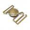 Custom Retro Alloy Metal Dress Belt Buckle for Women's Coat