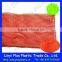 fresh ginger mesh bag,orange mesh plastic bag,knitted plastic mesh bag