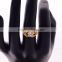 >>>2016 YIWU T&J women fashion Korean style rings gold plated mouth rhinestone crystal rings for lady/