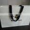 cotton handle gift paper bag,Custom Design Printed Shopping Kraft Paper Bag