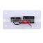 DC 12V 24V SINGLE GANG ALUMINIUM LED SPLASHPROOF ROCKER SWITCH PANEL