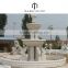 Exterior garden fountain designs marble cherub water fountain