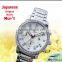 Sky Billow all stainless steel wrist watch with Rhinestones