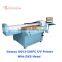 Dx5 head equipped UV flatbed wood glass metal printer