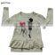 new brand print t-shirts girls long sleeve roupa infantil princess children cartoon clothing kids wear nova 02