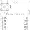power amplifier SoC Wireless Module PA 470M 1km wireless transmitter and receiver module
