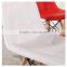 leisure PU shell chair with solid wood legs