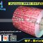 Brick pattern prepainted roofing sheet PPGI steel / galvanized steel coil