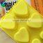CTBED165 6 Love New Love You Love In The Heart Candle Making Supplies Candle Fragrance Heart Shape Soap Mold
