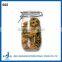 CK10b Airtight Custom Made Glass Bottle With Clamp Lid