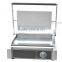 220v Electric Smooth Iron Commercial Contact Grill