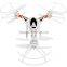 Cheerson CX-33S White 6 Axis Gyro /1.0MP HD Camera/ High Hold Mode /One Key to Return