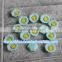 2016 New 13mm Flatback Resin Flowers Beads Lucite Beads No Hole for Crafts Making