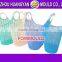 plastic basket mold with handle