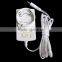 15V1A White color Interchangable battery charger with UL CE PSE SAA GS approval