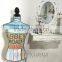 letter printing elastic fabric mannequin