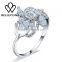 2016 Alibaba Elegant Marquise jewelry White Cubic Zirconia Ring Diamond Wedding