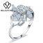 2016 Alibaba Elegant Marquise jewelry White Cubic Zirconia Ring Diamond Wedding