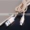 Nylon Woven USB Cable for V8 Usb Cable Pigtail for Samsung Andriod Phone Cable