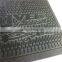 anti slip design square rubber door mat