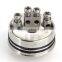 2016 new UD Rebuildable dripping atomizer Hunter with cool drip tips 2.0mm post hole and wide bore drip tip airflow adjustable