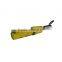 Green and yellow 2 colour travel folding umbrella