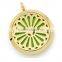 stainless steel aromatherapy diffuser custom logo pendant necklace, felt pad for aromatherapy