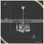 2015 new products butterfly decorative 6 heads iron candle holder candle chandelier
