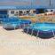 Pvc Vinyl Knitted Inflatable Fabric for Inflatable Swimming Pools
