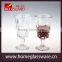 6OZ diamond caved glass cup for toasting