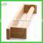 Wooden roller towel holder