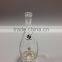 Clear Mini Recycled Wine Glass Bottle 100ml With Aluminum Cap Wholesale