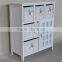 2014 Antique FSCstorage wooden cabinet with drawer for living room